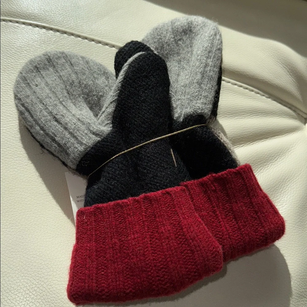 The Peapack Mitten Company Upcycled Wool Mittens‎